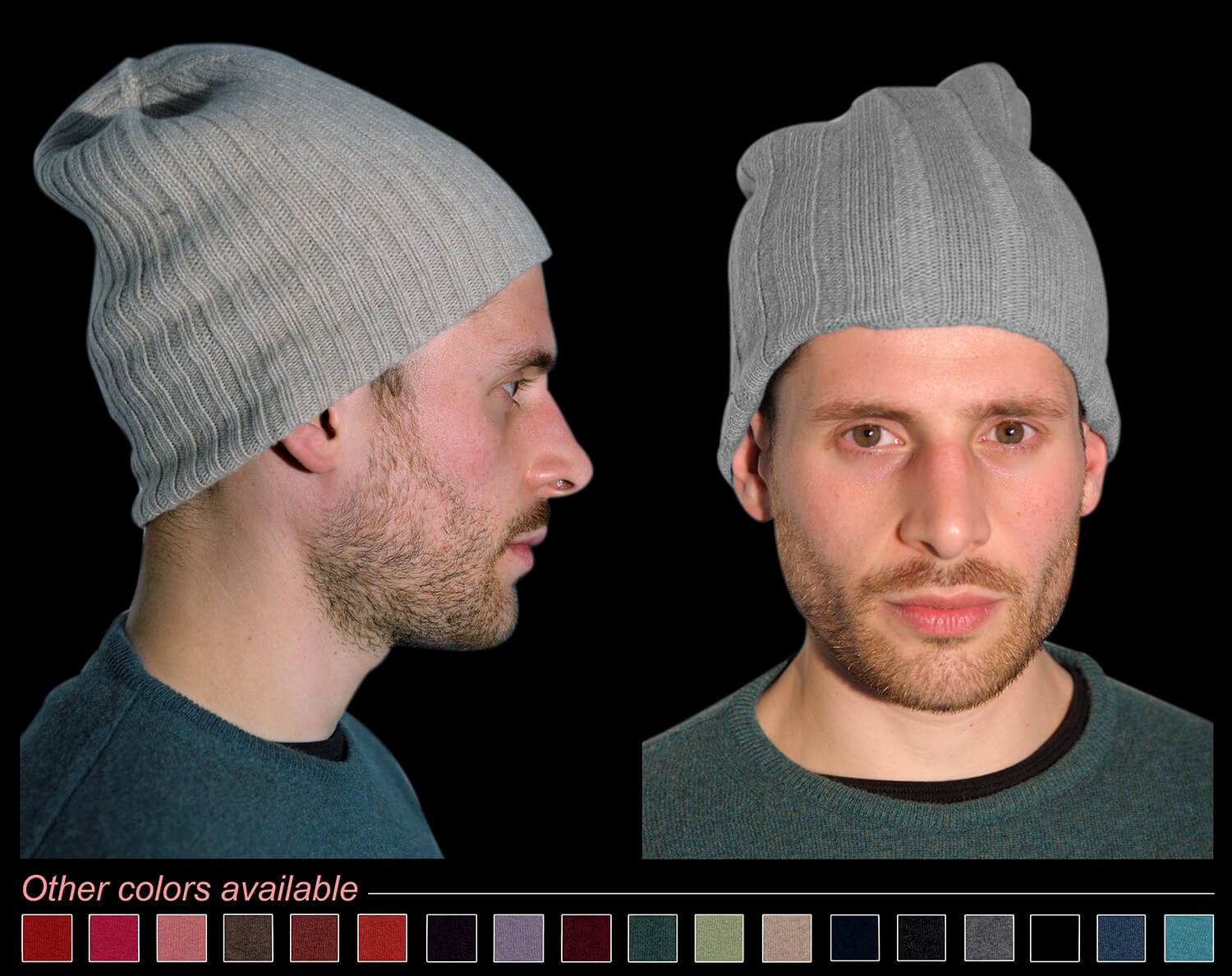 Gorro hombre color gris codigo 119 y 298