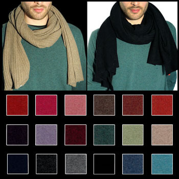 Composition: 95% cashmere (WS) and 5% other fibres (AF) or 100% cashmere (WS)