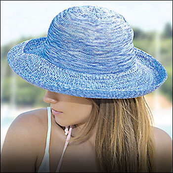 Woman hats. Fibers: 100% acrylic braid. Hand washable. Size: 58 cm.