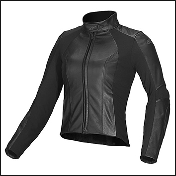 Woman leather clothing